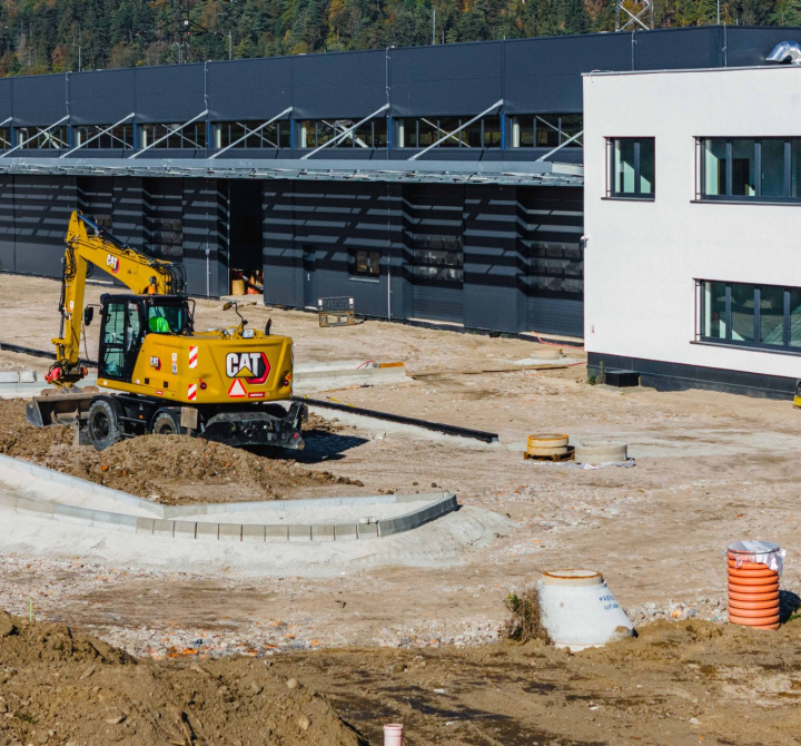 Construction of office and industrial buildings, reconstructions