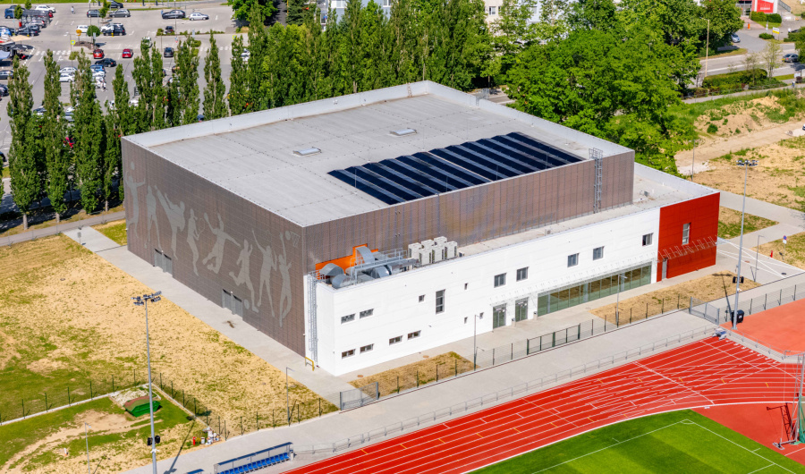 Construction of sports center Žilina
