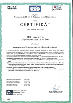 Certifikáty