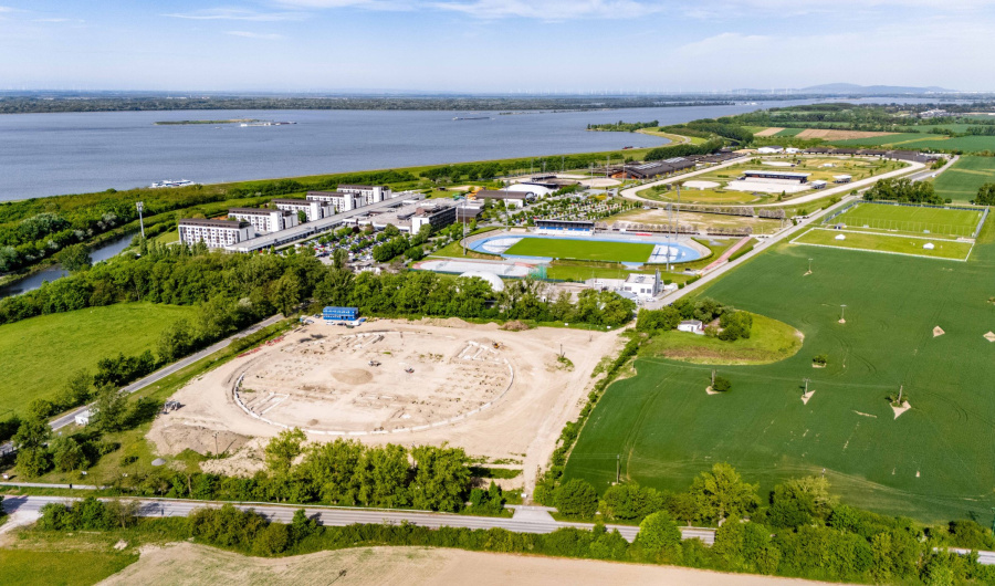 Výstavba Olympic Areny - Šamorín