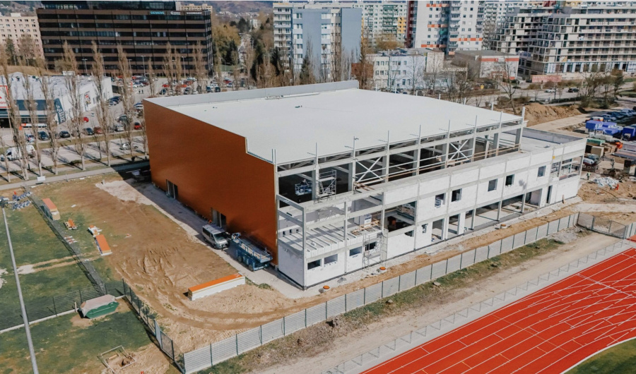 Výstavba športového centra Žilina